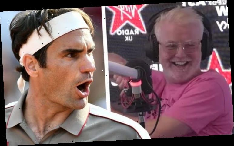 Chris Evans: Virgin Radio DJ recalls Roger Federer mistook him for a London bar owner