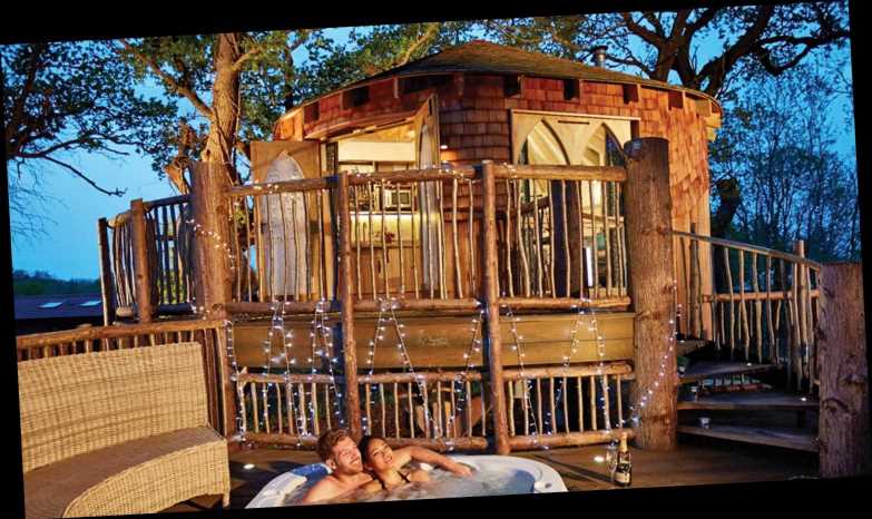 Britain's best treehouse holidays for families and couples from £54pp a night