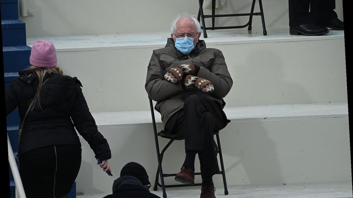 The Story Behind Bernie Sanders' Viral Inauguration Day Mittens