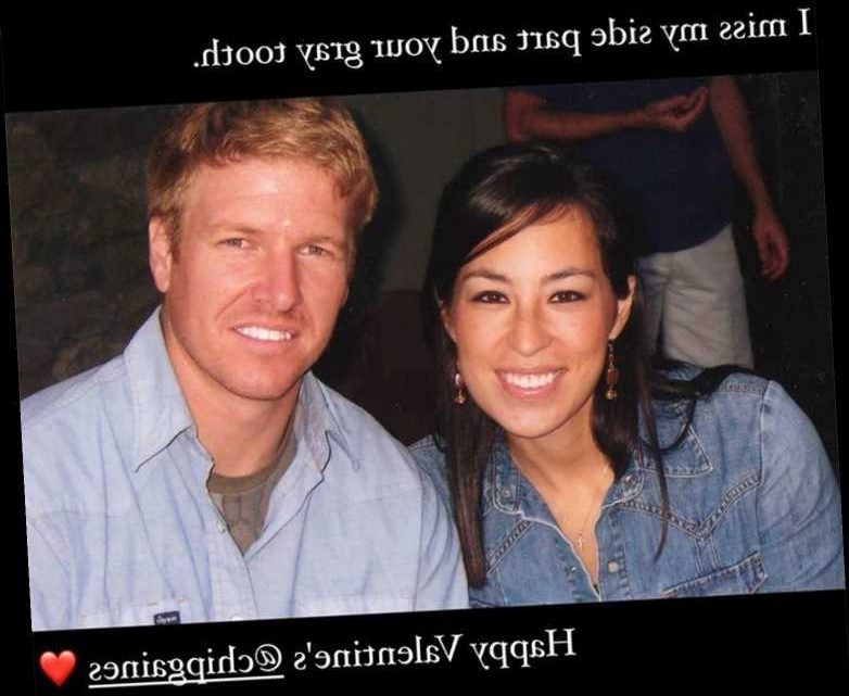 Joanna Gaines Shares Throwback Photo with Husband Chip in Honor of Valentine's Day