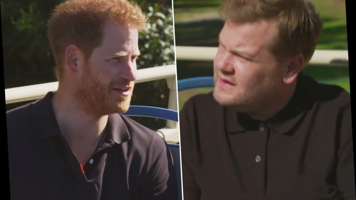 Prince Harry accused of overshadowing the Queen with James Corden interview