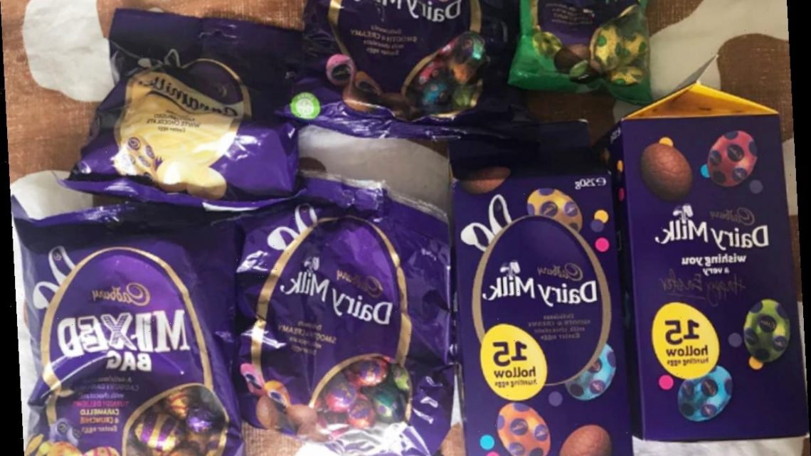 Mum blasted for buying 'crazy' amount of Easter chocolate for her two kids – but do YOU think it's too much?