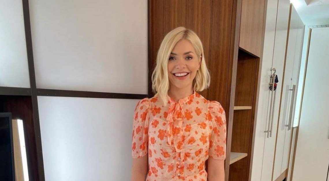 Holly Willoughby makes super glam return to This Morning after taking three week break from the show