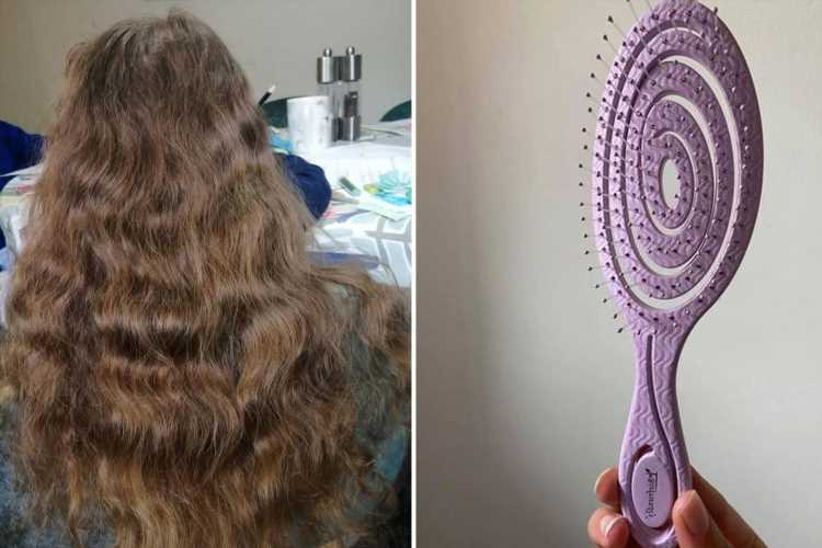 Parents swear by £2 detangling brush to help tame their daughter's hair & it's much cheaper than similar £20 versions
