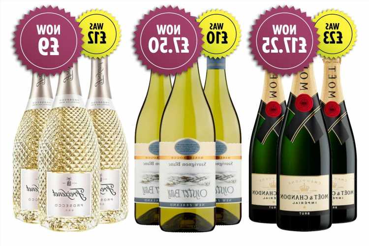 Sainsbury's is offering 25% off 6 bottles of prosecco, champagne and wine for bank holiday weekend