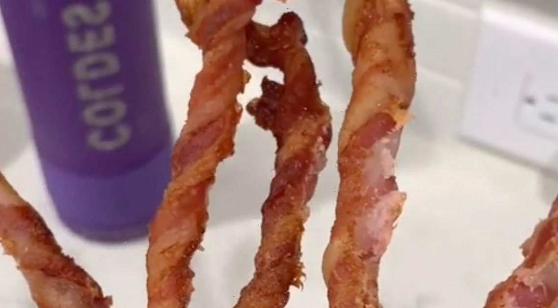 You’ve been cooking bacon wrong – foodie’s twist method gets rashers so crispy