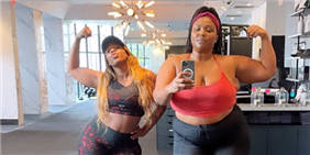 Lizzo Just Posed A New Dance Cardio Workout Video On Instagram, And She Looks Good As Hell