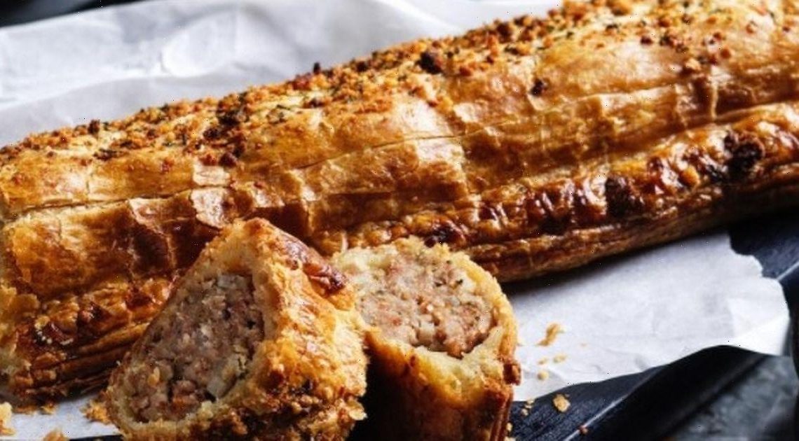 M&S’ foot long sausage roll complete with pork crackling crumb wows shoppers