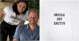 Meghan Markle Wears $38 "Raising the Future" Shirt in New Trailer For Prince Harry's Documentary