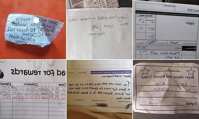 Parents reveal their children&apos;s VERY amusing attempts of forgery