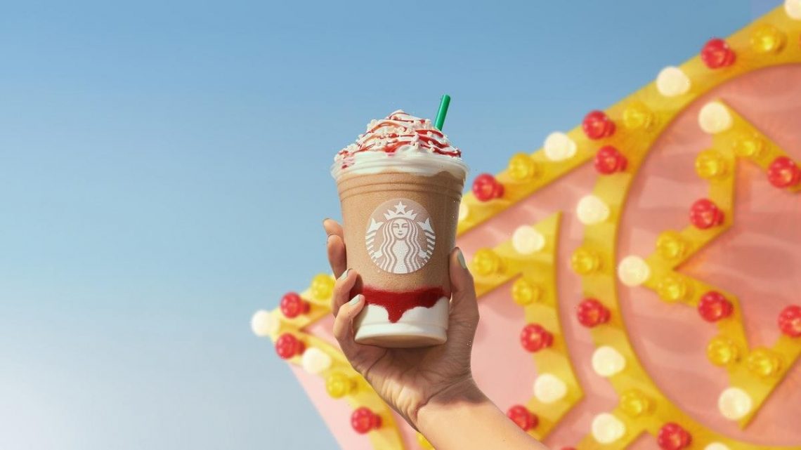 What’s In Starbucks’ Strawberry Funnel Cake Frappuccino? It’s A Spin On A Classic