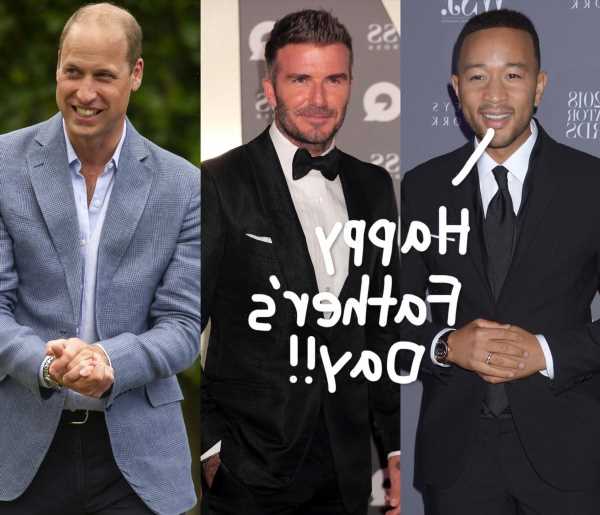 Check Out How John Legend, David Beckham, Prince William, And More Celebs Are Celebrating Father’s Day!