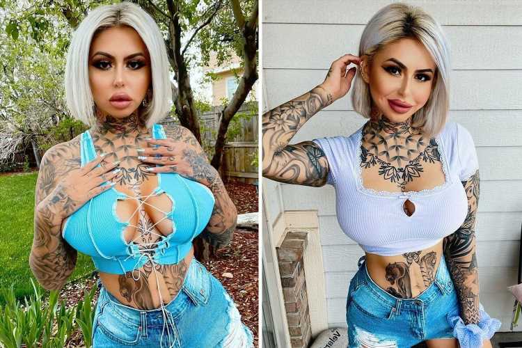 I’m a mum who’s addicted to getting tattoos all over my body – I’ve spent £14k on my ‘edgy Barbie’ transformation