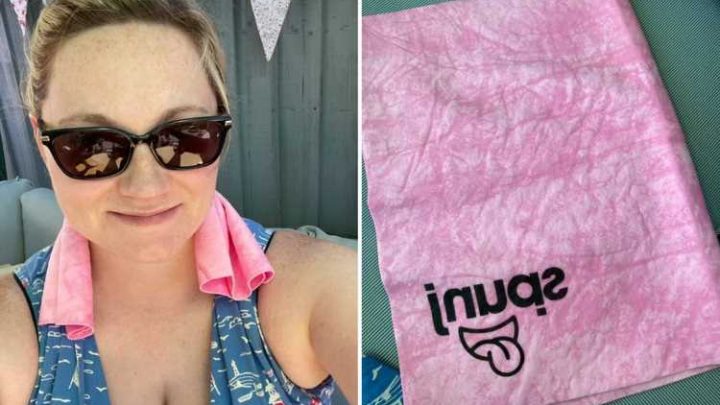 Pregnant woman reveals £1.49 cleaning cloth from B&M makes a perfect heatwave cooling cloth for a fraction of the price