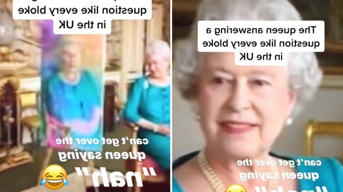 Royal fans left in hysterics at unearthed video of the Queen saying 'nah'