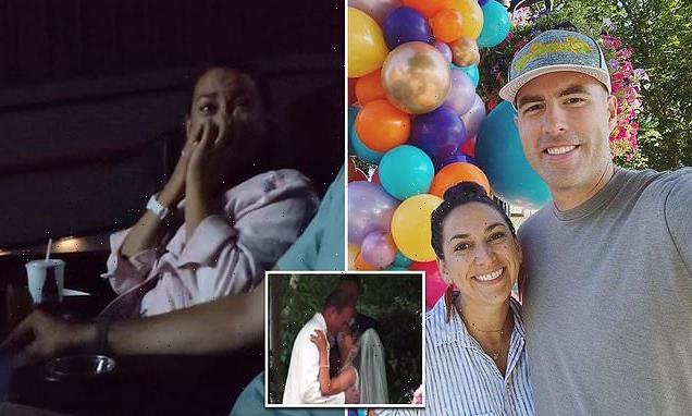 Man surprises wife with long-lost wedding video on 14th anniversary