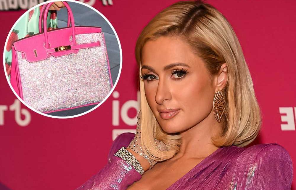 Paris Hilton’s ‘biggest splurge’ is a crystal-covered Birkin bag
