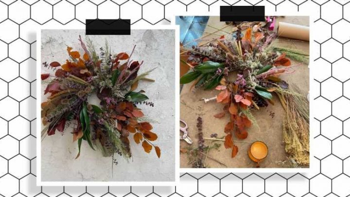 A florist’s guide to making a chic, seasonal autumn wreath