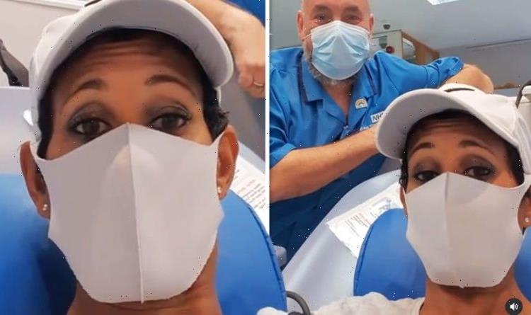 Naga Munchetty posts hospital video as she urges fans to undergo procedure to ‘save lives’