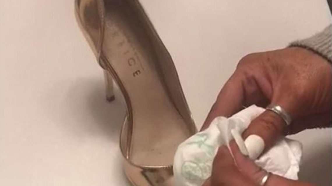 Woman’s five-second hack stops her feet from hurting in heels – but people can’t believe what she puts in her shoes
