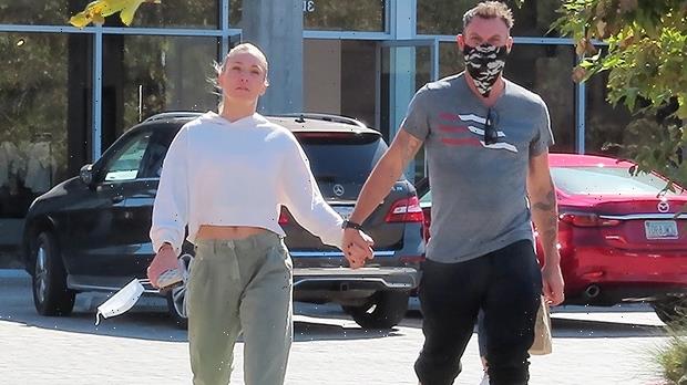 Brian Austin Green & Sharna Burgess Hold Hands While Out & About After ‘DWTS’ Elimination