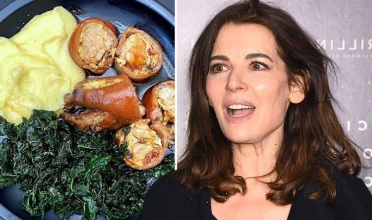 Nigella Lawson divides fans with pre-made dinner which includes item used as dog’s treat