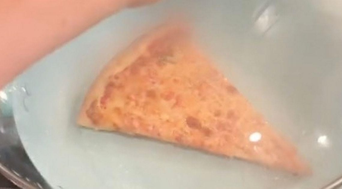 You’ve been reheating pizza wrong – hack delivers crunchy base & melted cheese