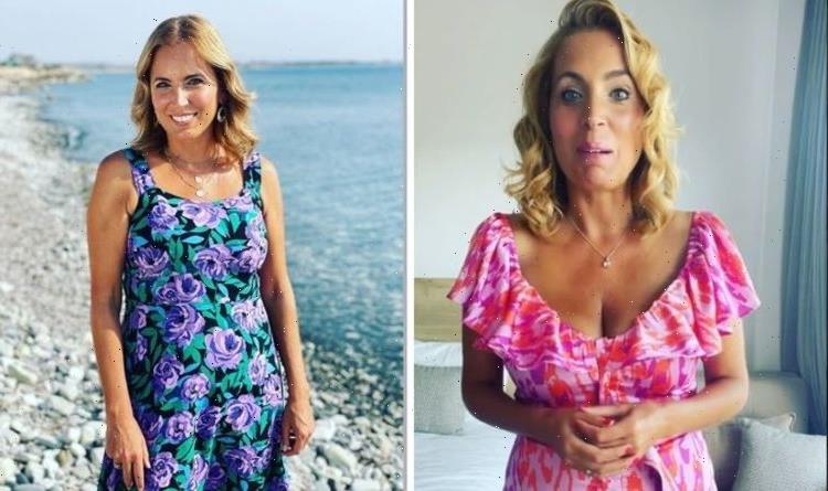 A Place In The Sun presenter Jasmine Harman showcases weight loss in busty dress