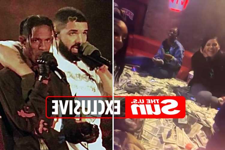Drake went to STRIP CLUB bash after Astroworld as dancers seen thanking star
