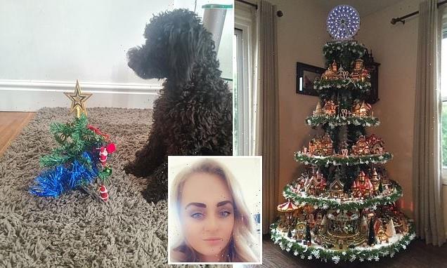 Elaborate Christmas tree turns out to be a &apos;stick with two baubles&apos;