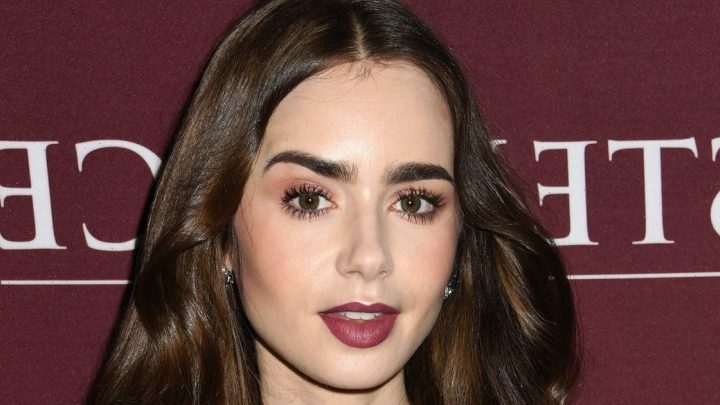 Lily Collins Said “Au Revoir” to Her Signature Middle Part and "Bonjour" to Shaggy Bangs