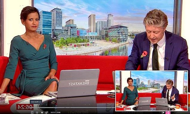 Monstered by Munchetty! BBC Breakfast sofa gets VERY uncomfortable