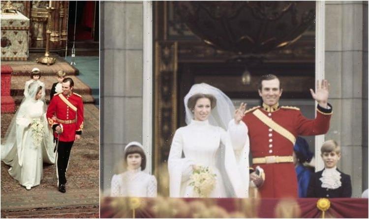 Princess Anne was a ‘delightful tribute to her mother’ on wedding day in ‘striking’ dress