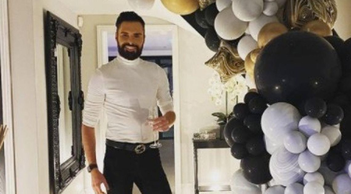 Rylan tells fans ‘don’t judge’ as he puts up first of six Christmas trees