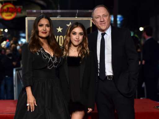 Salma Hayek's Teen Daughter Valentina Rocked Thigh-High Boots For Her Most Grown-Up Red Carpet Look Yet