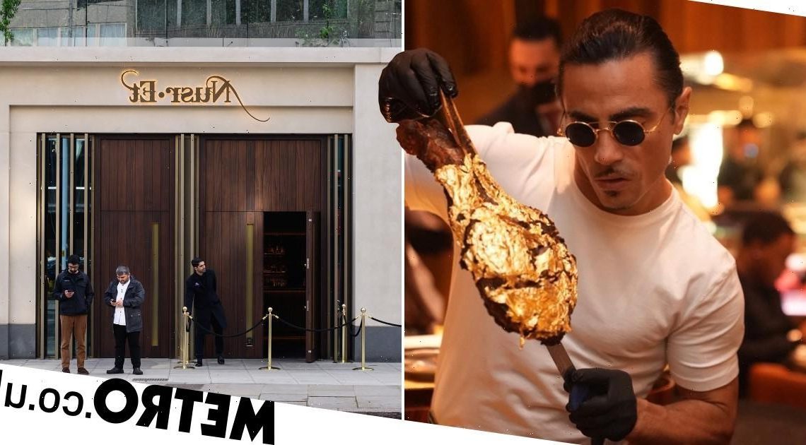 Salt Bae diners complain about timed bookings at London restaurant