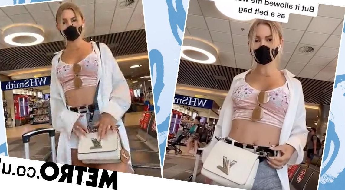 Woman reveals how she takes an extra bag on flights for free