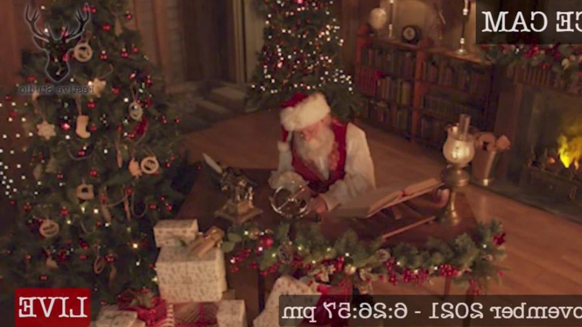 Your kids can now watch Santa and his elves prepping for Christmas in the North Pole and the live stream is totally free