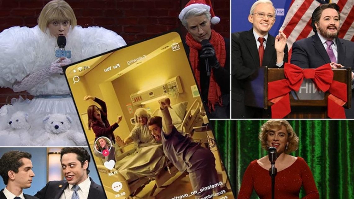 Billie Eilish SNL Sketches Ranked: Kate McKinnon Returns, Billie's Sexy Santa Tribute, Miley and More