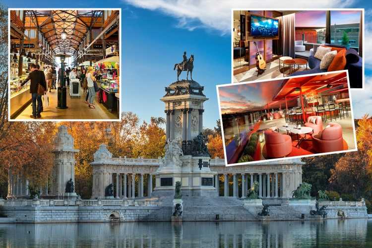 Explore the bustling city of Madrid from the Hard Rock Hotel
