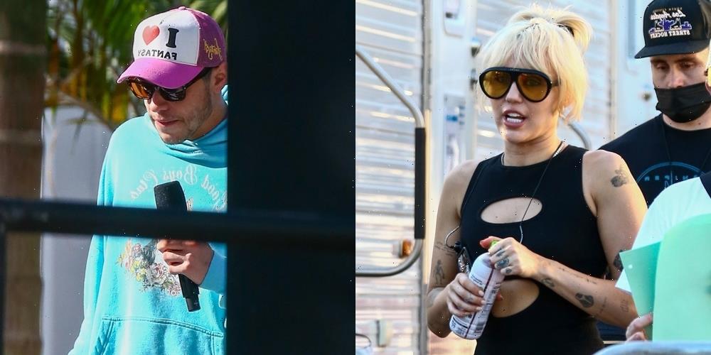 Miley Cyrus & Pete Davidson Get Ready for NYE in Miami!