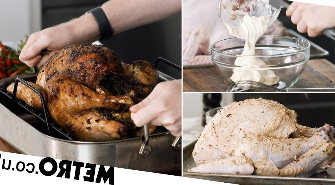 Want to avoid dry turkey? A chef says smothering your bird in mayo is key