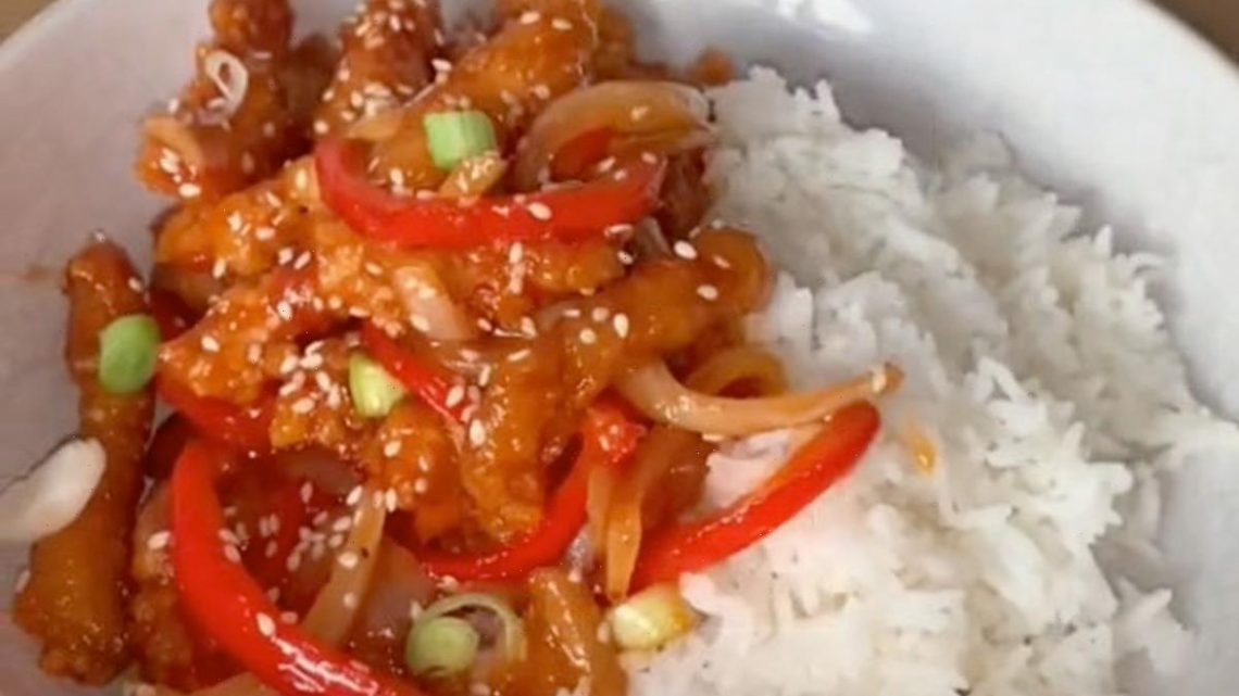 Woman reveals how to make low-cal Chinese takeaway at home with cheap Iceland favourite