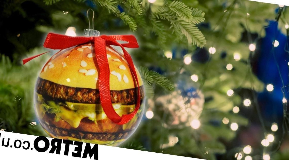 You could win an exclusive McDonald's Big Mac bauble for your Christmas tree