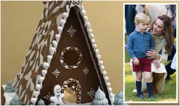 ‘A work of art’: Royal chefs share Christmas gingerbread house recipe – ‘what a treat!’