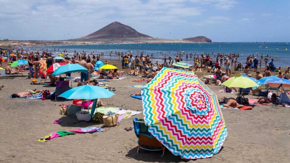 ANOTHER blow for Spanish holidays as beach capacity is slashed and appointments could be needed to sunbathe