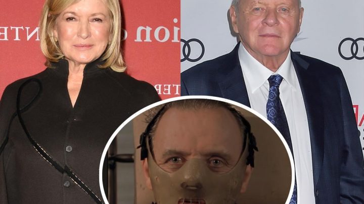 Martha Stewart Dumped Anthony Hopkins After Silence Of The Lambs Because She Was Afraid He'd EAT HER!