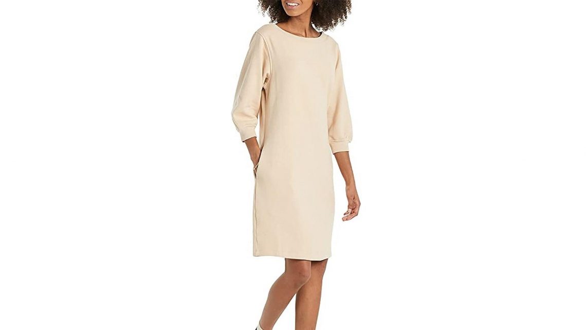 This Sweatshirt Dress Is the Definition of Cute and Comfortable