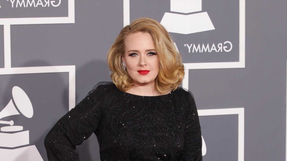 Adele's elegant Armani look, plus more fashion flashbacks from the 2012 Grammy Awards