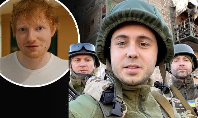 Ed Sheeran sends message of support to Ukrainian band